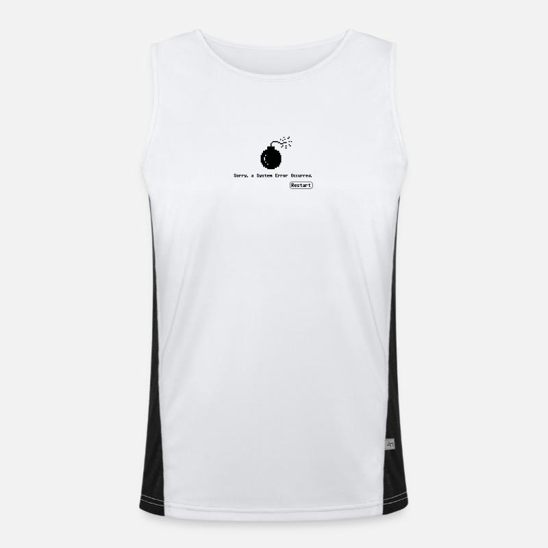 System Error Men's Functional Contrast Tank Top 