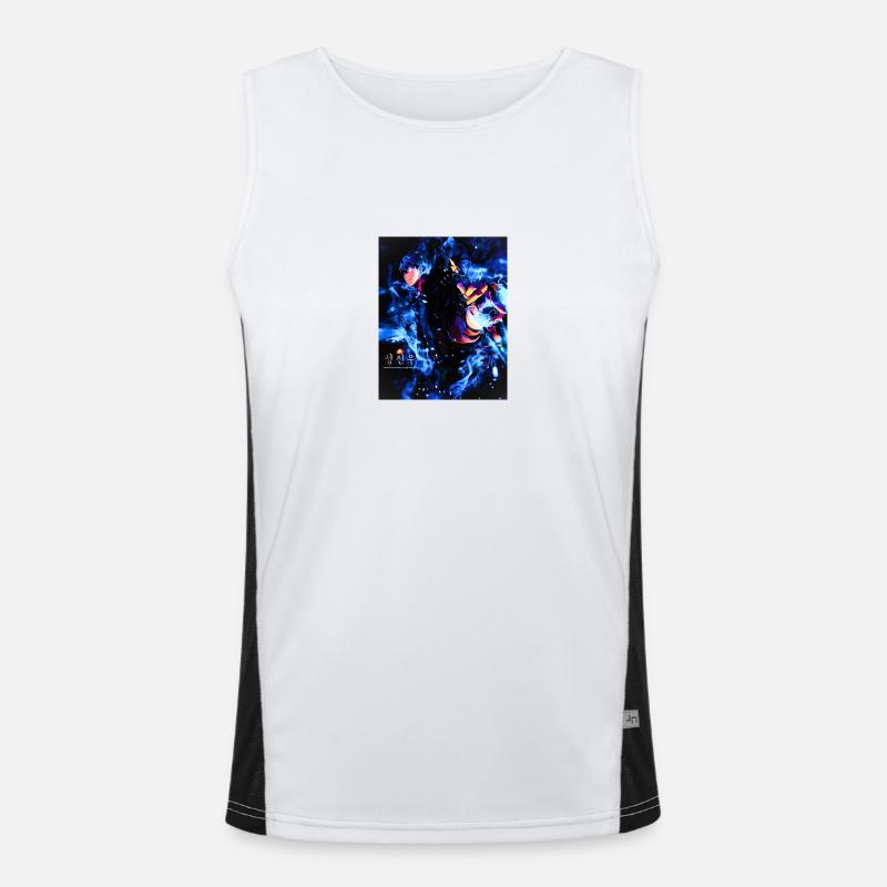 Solo Leveling Funktionelles Kontrast-Tank Top für Männer 