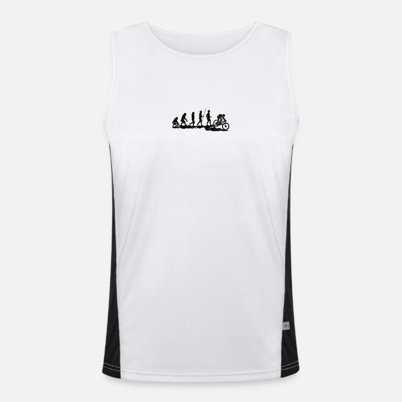 Vélo de montagne Evolution Débardeur respirant contrasté Homme 