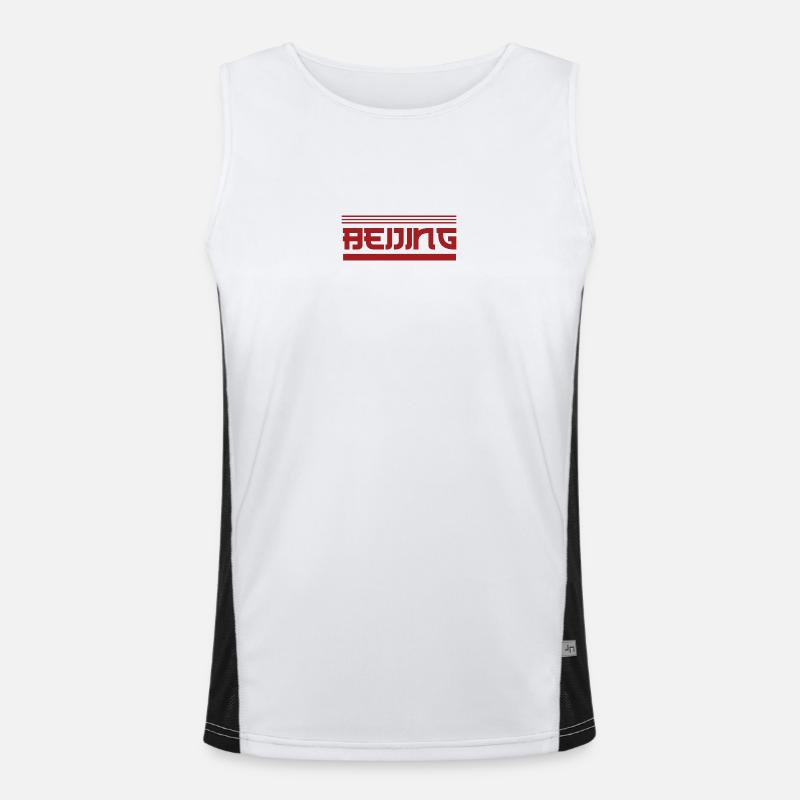 Bejing Funktionelles Kontrast-Tank Top für Männer 