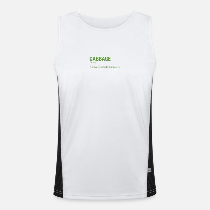 CABBAGE Men's Functional Contrast Tank Top 