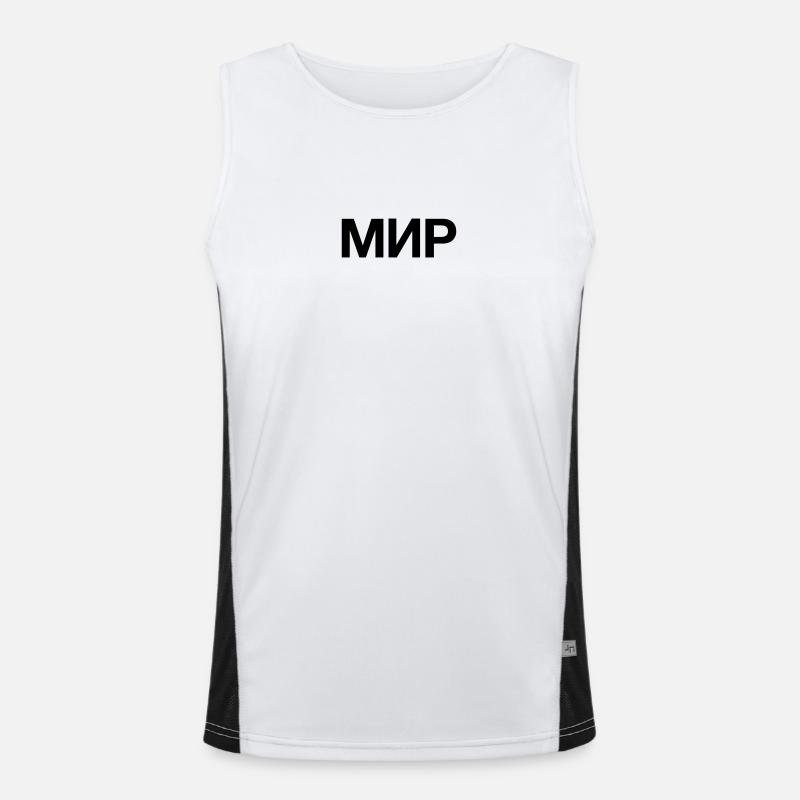 FRIEDEN Funktionelles Kontrast-Tank Top für Männer 