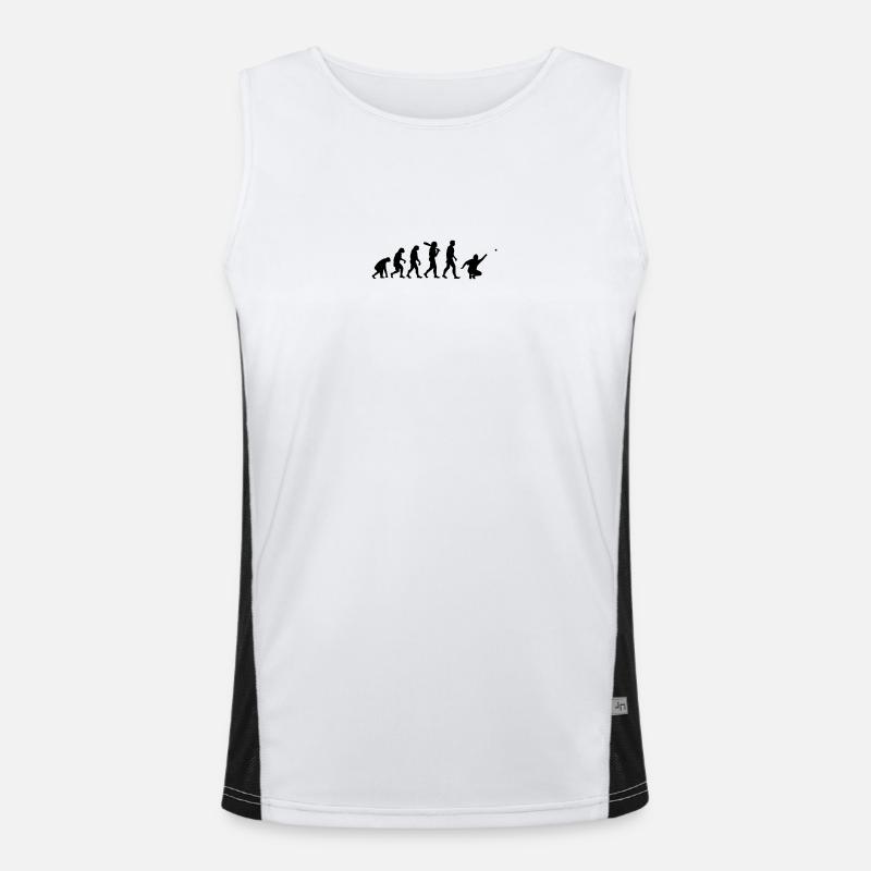 Evolution Petanque Funktionelles Kontrast-Tank Top für Männer 
