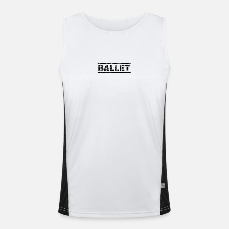 Ballet Men's Functional Contrast Tank Top 