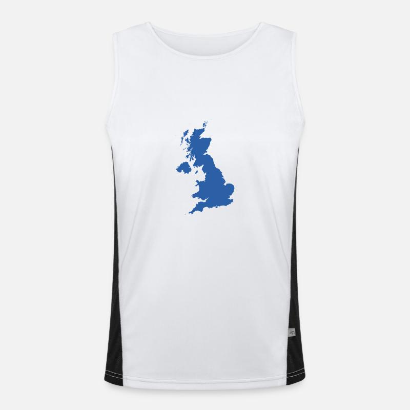 UK MAP Men's Functional Contrast Tank Top 