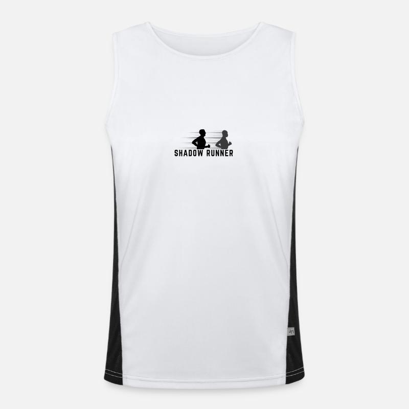 Shadow Runner Men's Functional Contrast Tank Top 