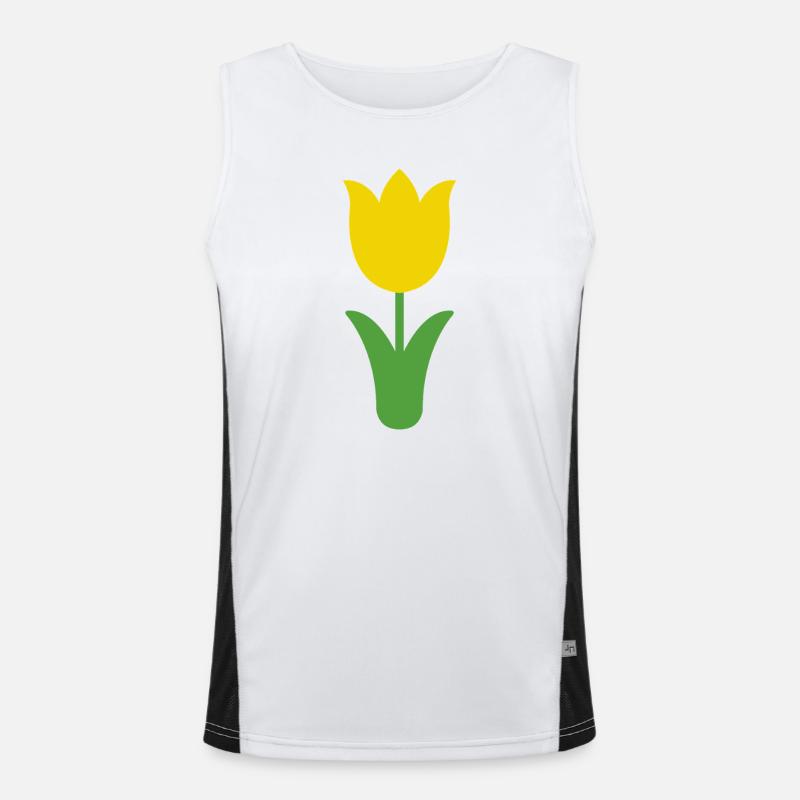 Tulip Débardeur respirant contrasté Homme 