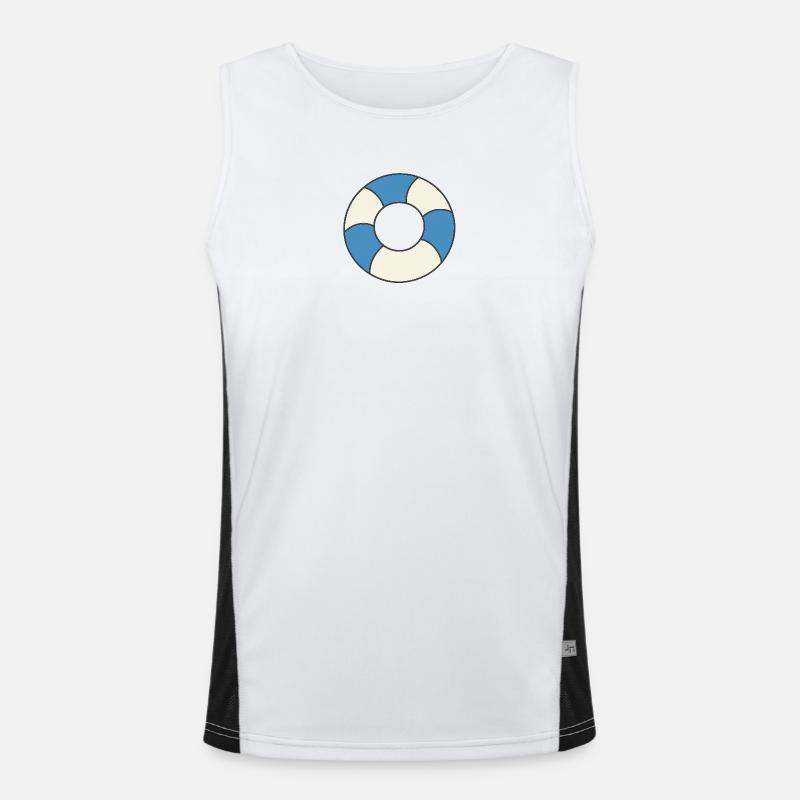 Floats Men's Functional Contrast Tank Top 