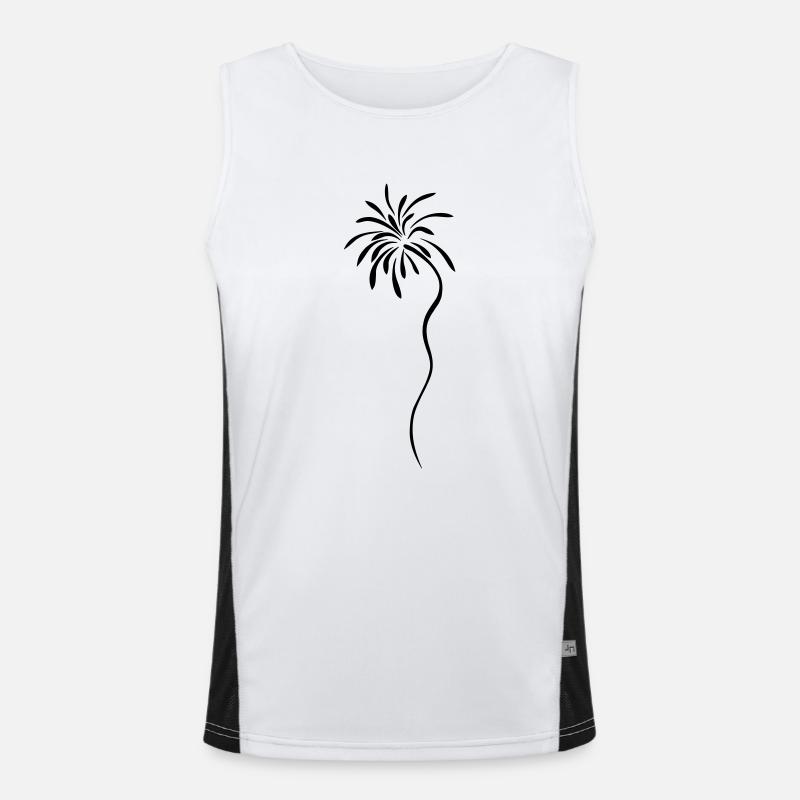 feuerwer3 Funktionelles Kontrast-Tank Top für Männer 