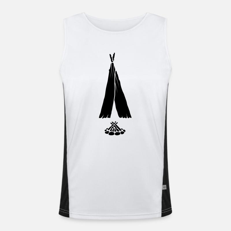 Excursion Trip Outdoor Camping Men's Functional Contrast Tank Top 