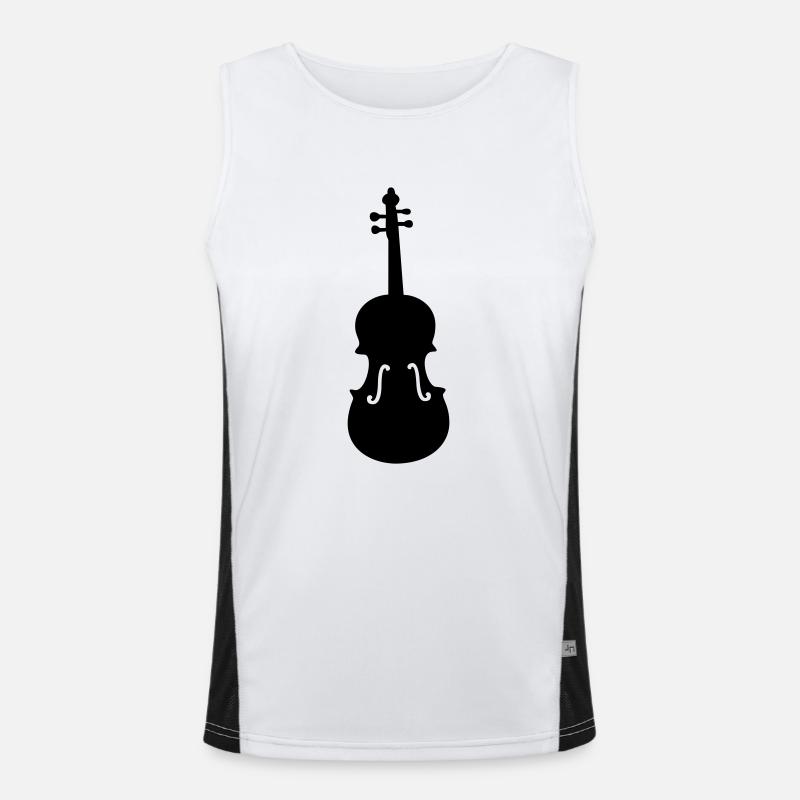 Bratsche Funktionelles Kontrast-Tank Top für Männer 