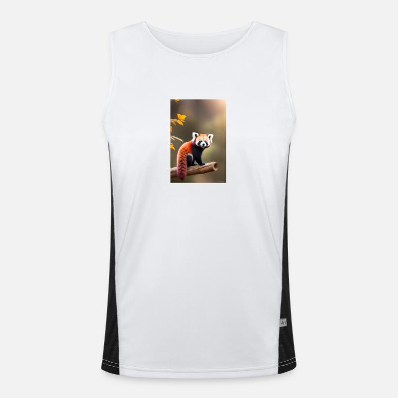 Pandamonium Funktionelles Kontrast-Tank Top für Männer 
