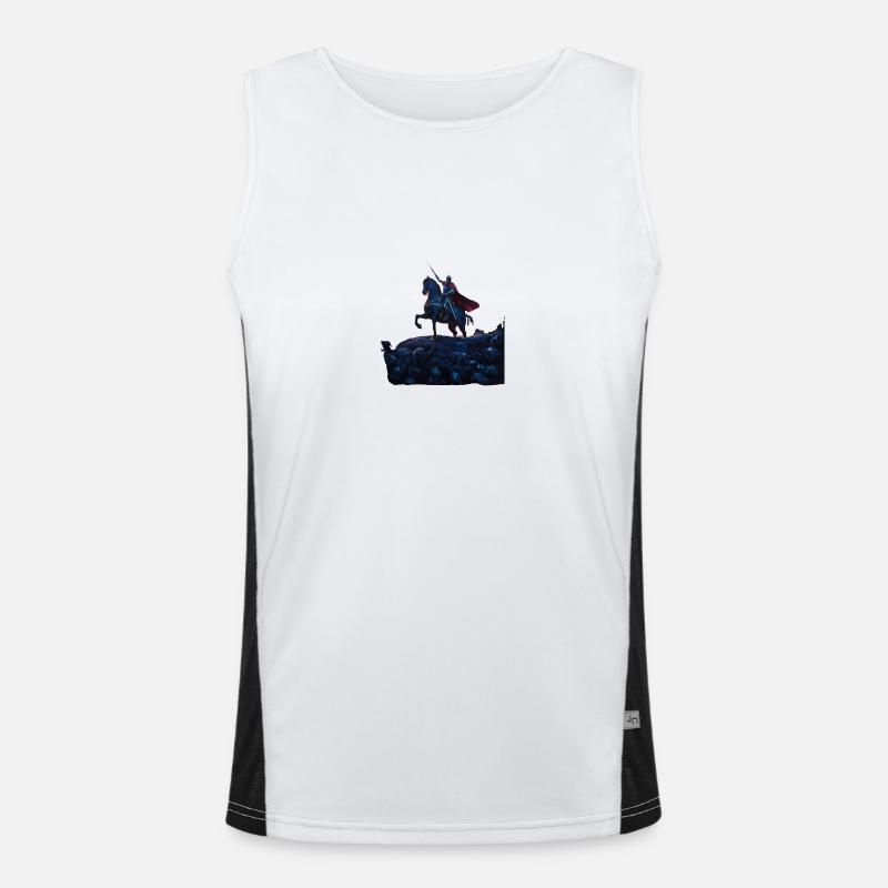 The Vanity Rider Men's Functional Contrast Tank Top 