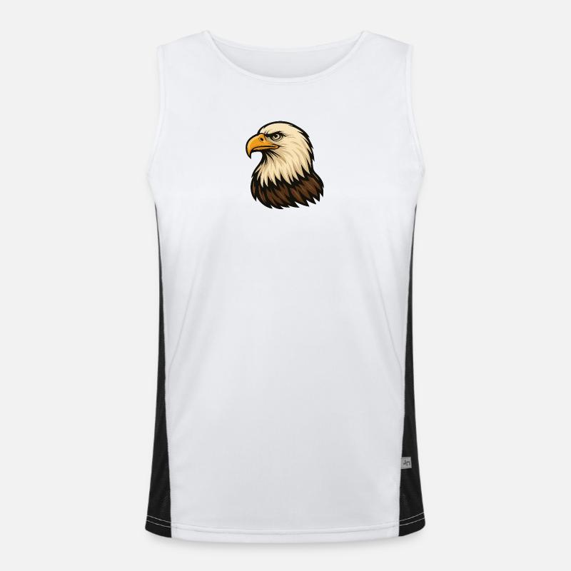 Eagle Head Men's Functional Contrast Tank Top 