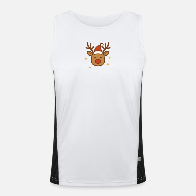 Reindeer mode enabled. Men's Functional Contrast Tank Top 