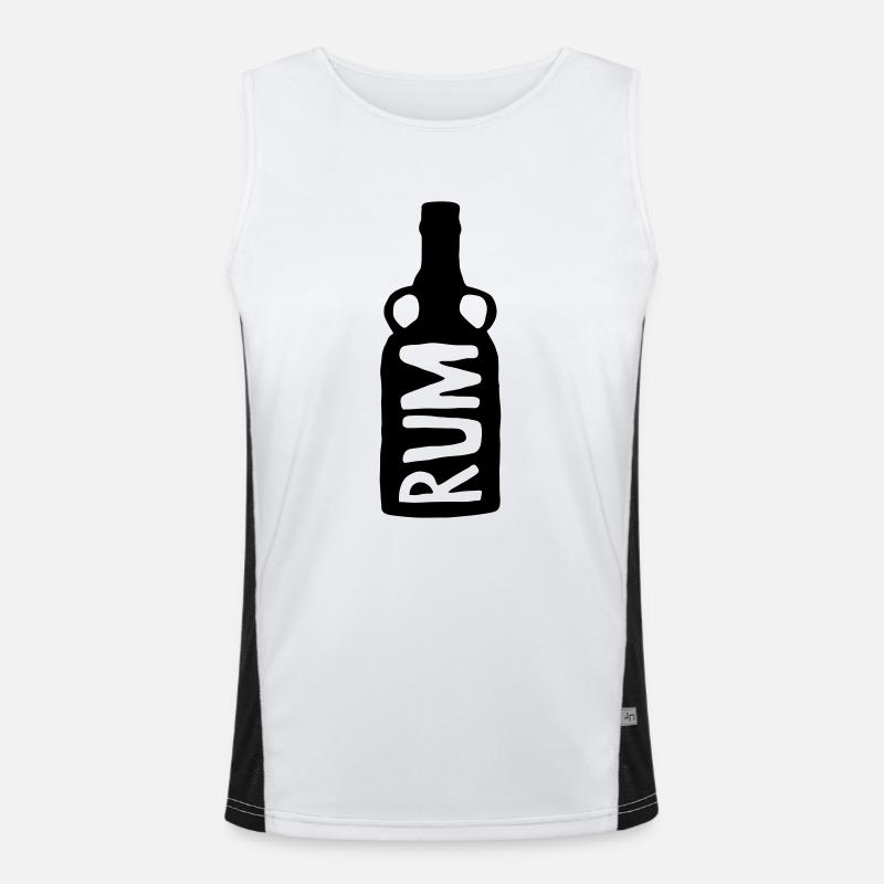 rhum Débardeur respirant contrasté Homme 