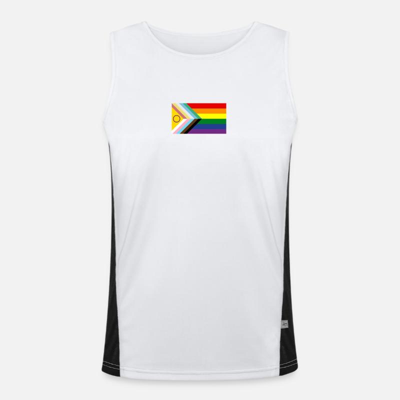 Disability Pride Men's Functional Contrast Tank Top 