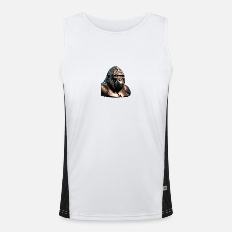 Le gorille de bronze Débardeur respirant contrasté Homme 
