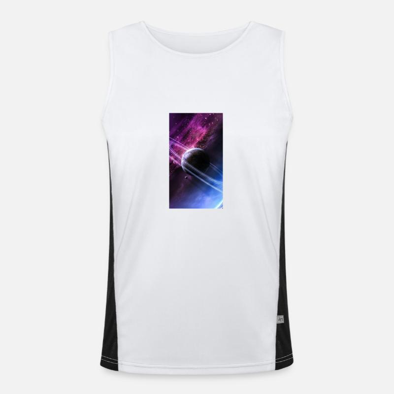 received galaxy Débardeur respirant contrasté Homme 