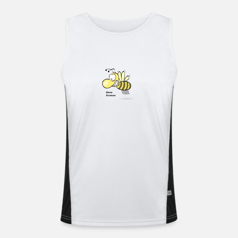 Emse Bremse Funktionelles Kontrast-Tank Top für Männer 