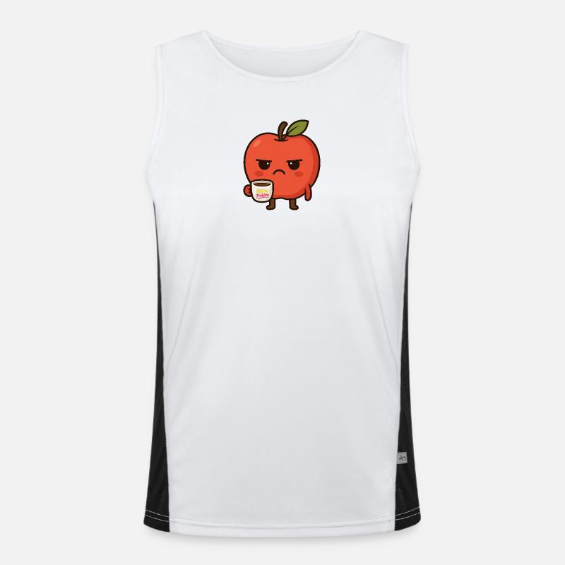 Grumpy Kawaii Apple - Drôle pas mon problème Meme Débardeur respirant contrasté Homme 
