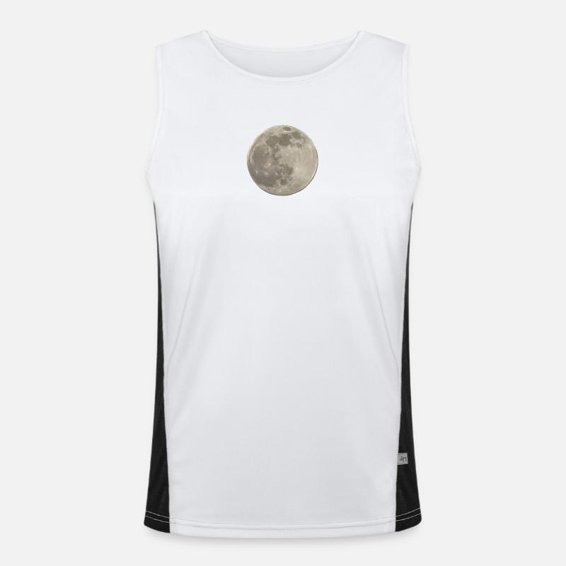 Moon Men's Functional Contrast Tank Top 