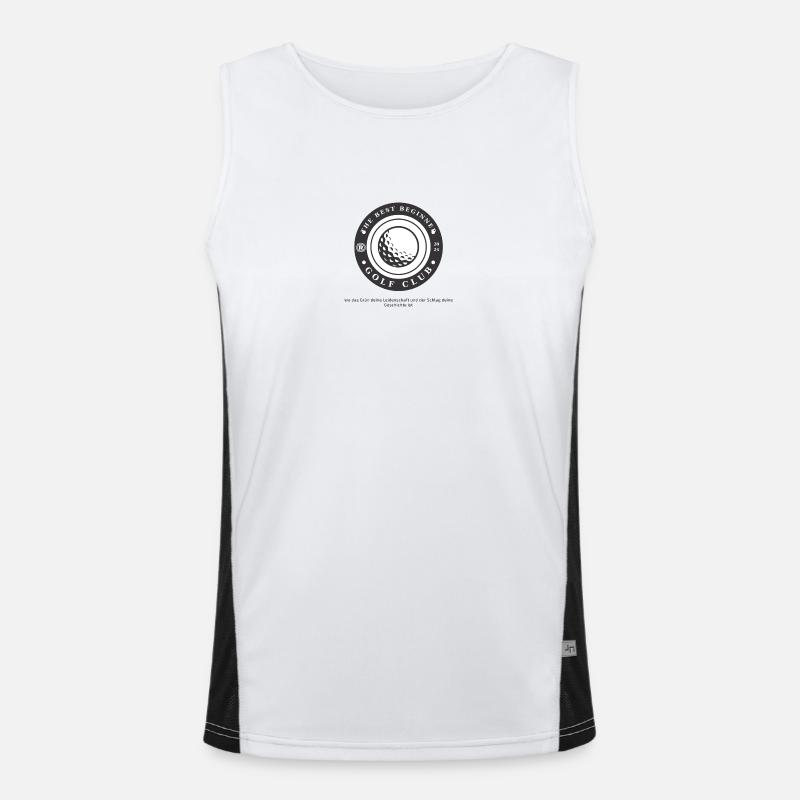 Beginner golf clup Men's Functional Contrast Tank Top 