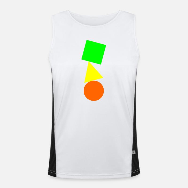 Simple Balance Men's Functional Contrast Tank Top 