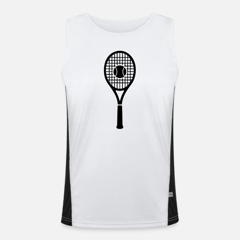 raquette_de_tennis Débardeur respirant contrasté Homme 