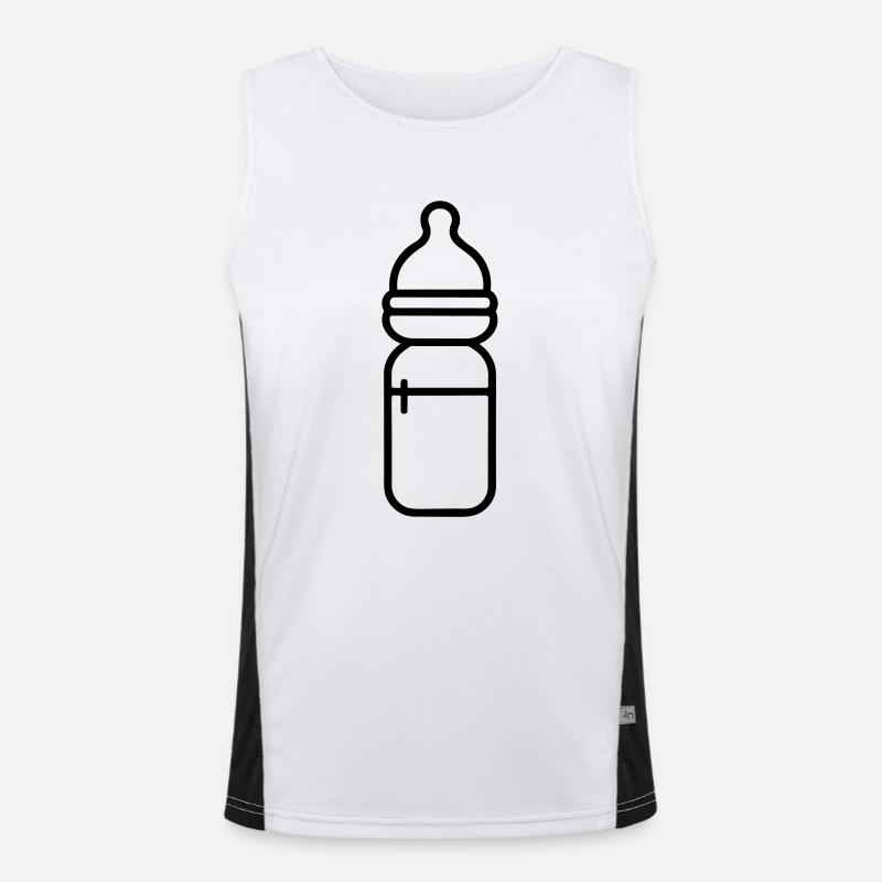 bottle Men's Functional Contrast Tank Top 
