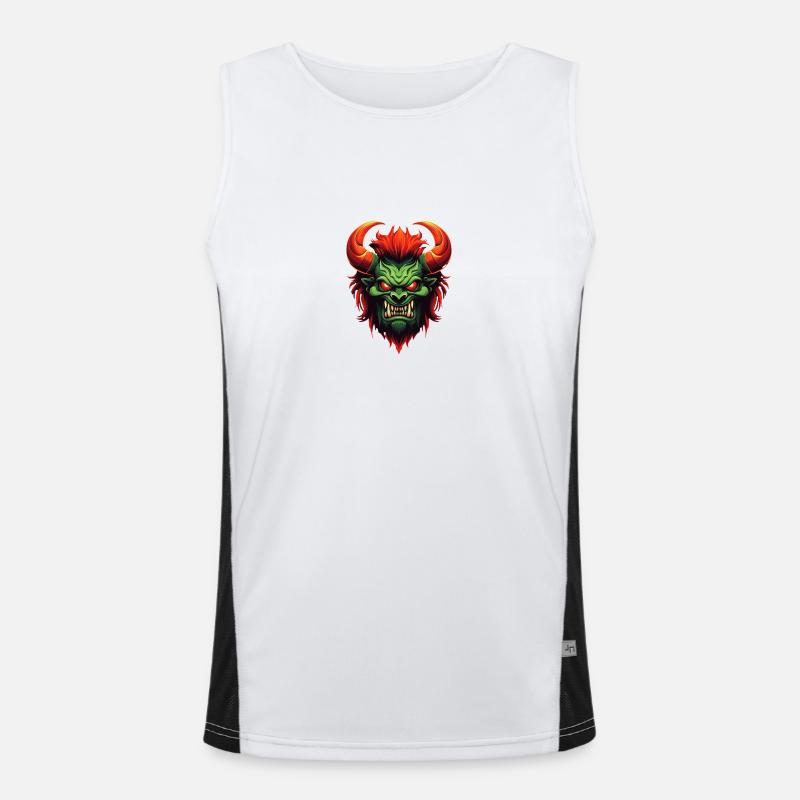 Evil creature Men's Functional Contrast Tank Top 