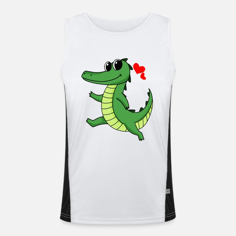 Crocodile Men's Functional Contrast Tank Top 