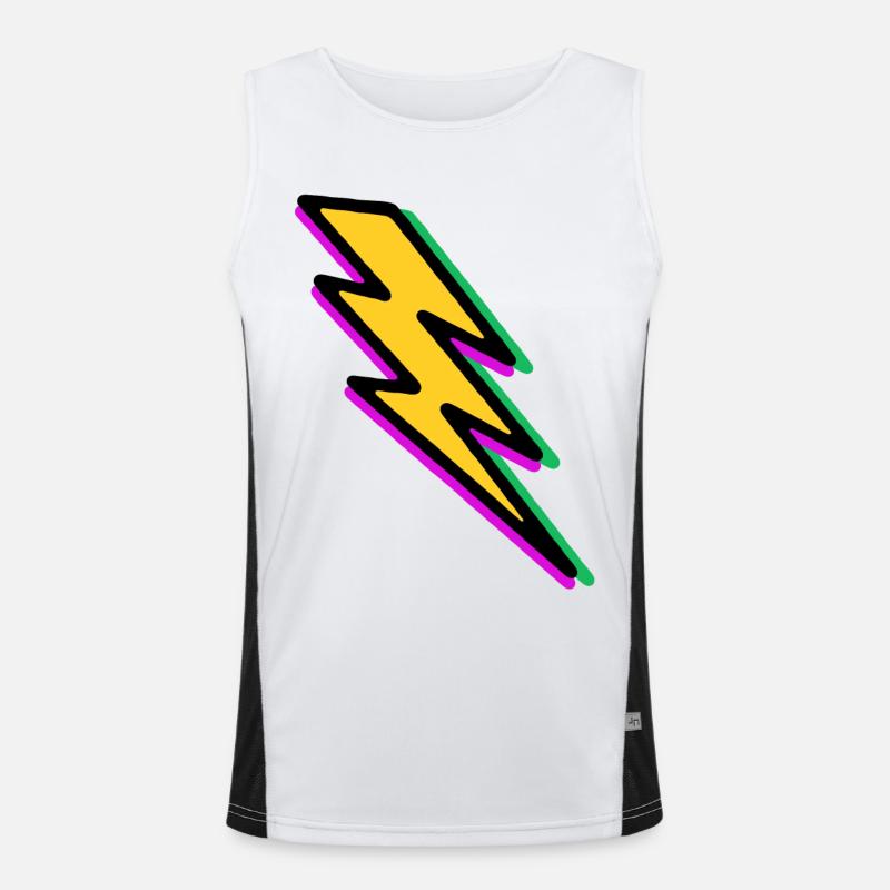 Lightning Men's Functional Contrast Tank Top 