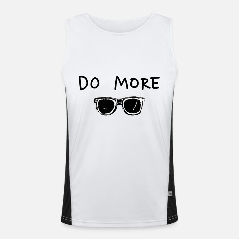 Do More Men's Functional Contrast Tank Top 