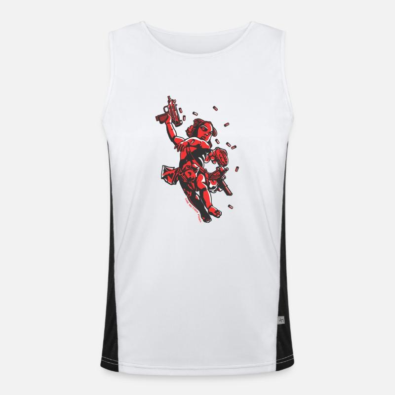 Cupid's Arms Men's Functional Contrast Tank Top 