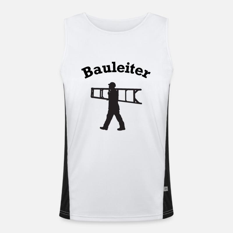Construction Manager Outfit Craftsman Men's Functional Contrast Tank Top 