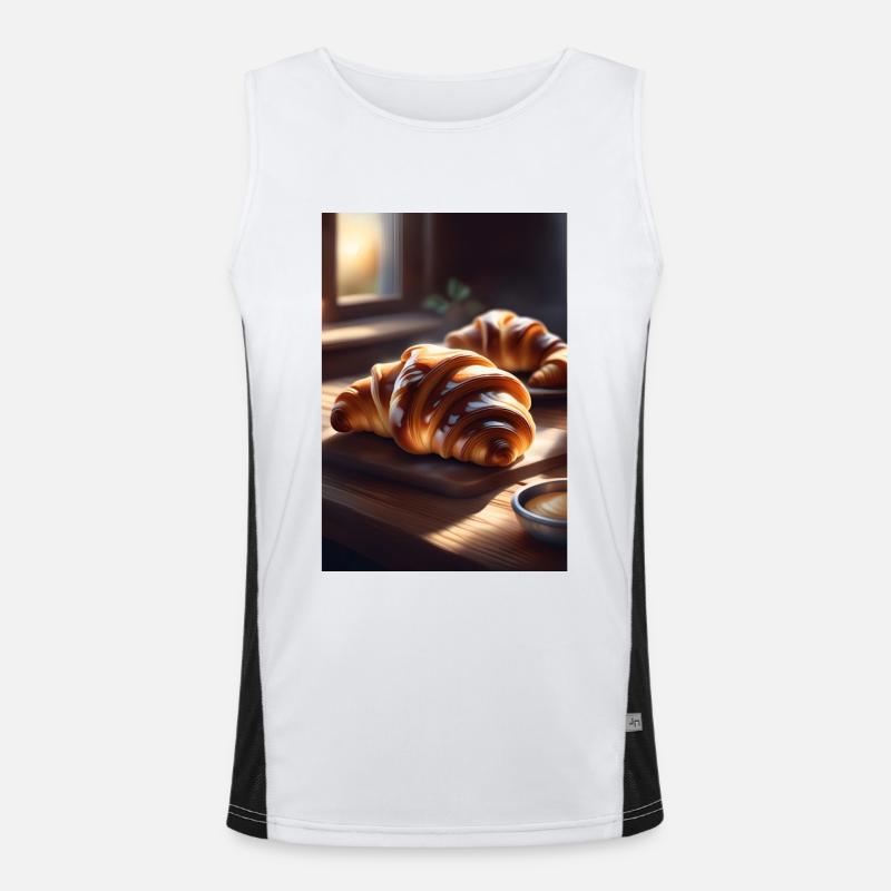 Hörnchen Funktionelles Kontrast-Tank Top für Männer 