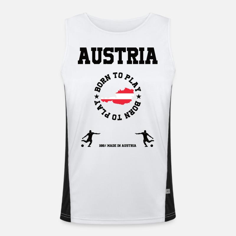 Austria Men's Functional Contrast Tank Top 
