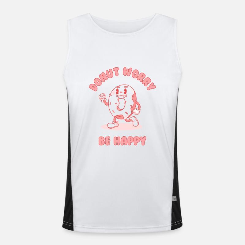 Doughnut Men's Functional Contrast Tank Top 
