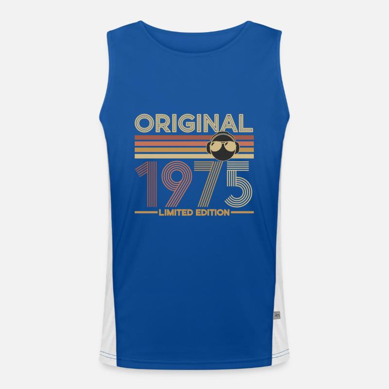 1975 Funktionelles Kontrast-Tank Top für Männer 