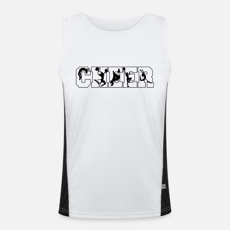 cheer Men's Functional Contrast Tank Top 