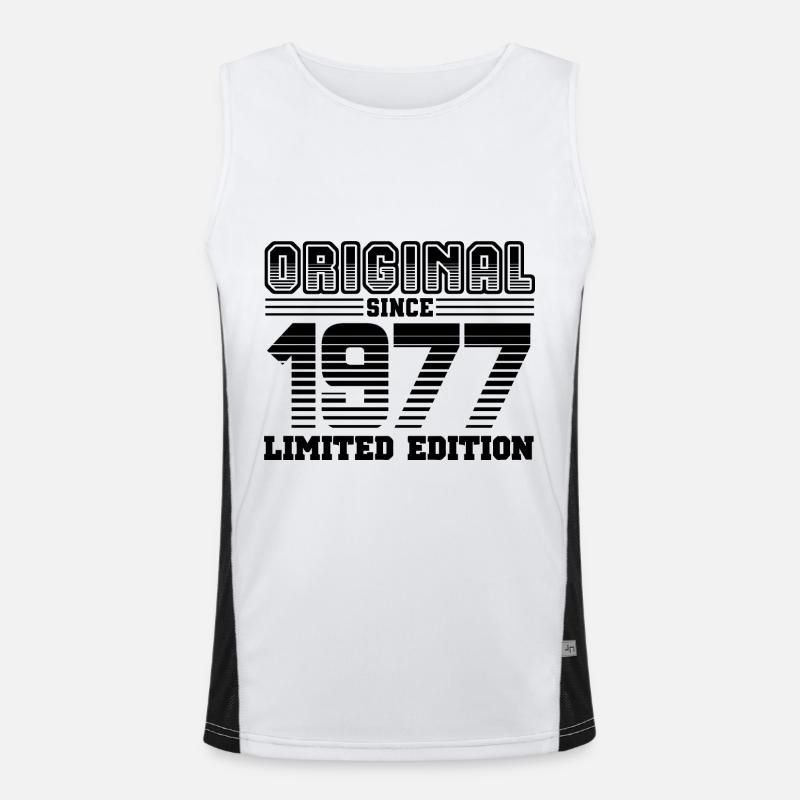 1977 Débardeur respirant contrasté Homme 