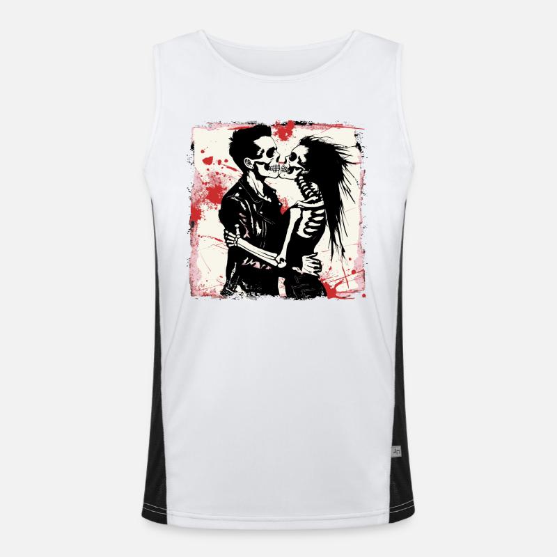 Eternal Rock'n Roll Love Men's Functional Contrast Tank Top 