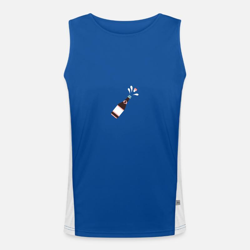 Geburtstag Funktionelles Kontrast-Tank Top für Männer 