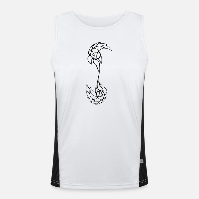 Shape 420 Funktionelles Kontrast-Tank Top für Männer 