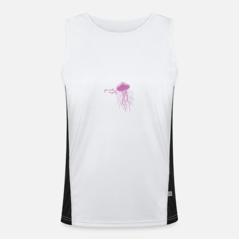 Meerestiere Funktionelles Kontrast-Tank Top für Männer 