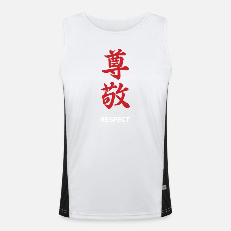 Respect 2 Men's Functional Contrast Tank Top 