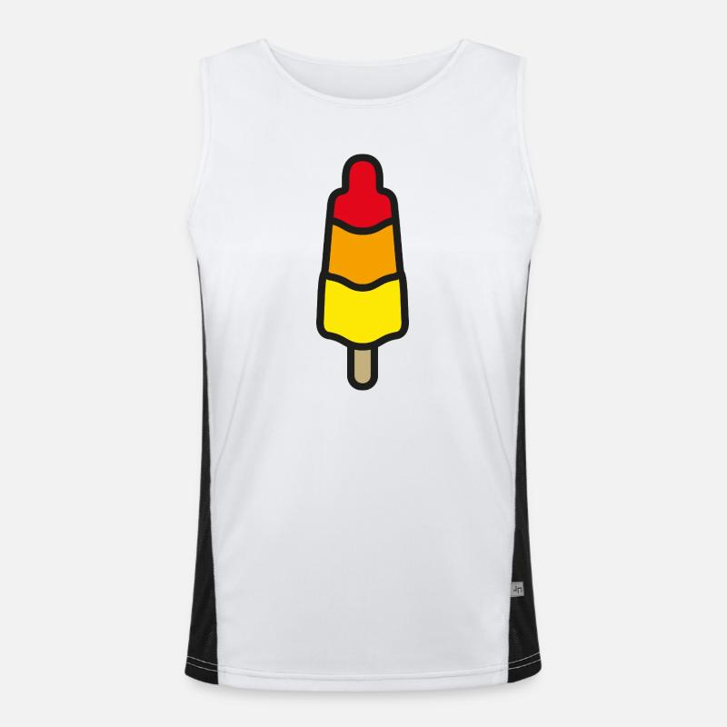 Comme une fusée !! Débardeur respirant contrasté Homme 