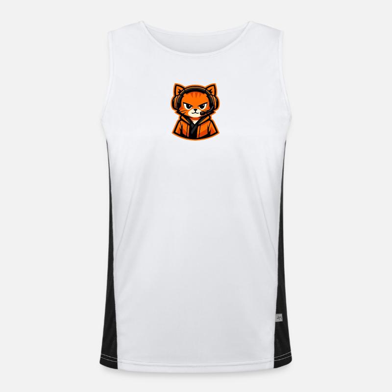 Lucapi1985 Funktionelles Kontrast-Tank Top für Männer 