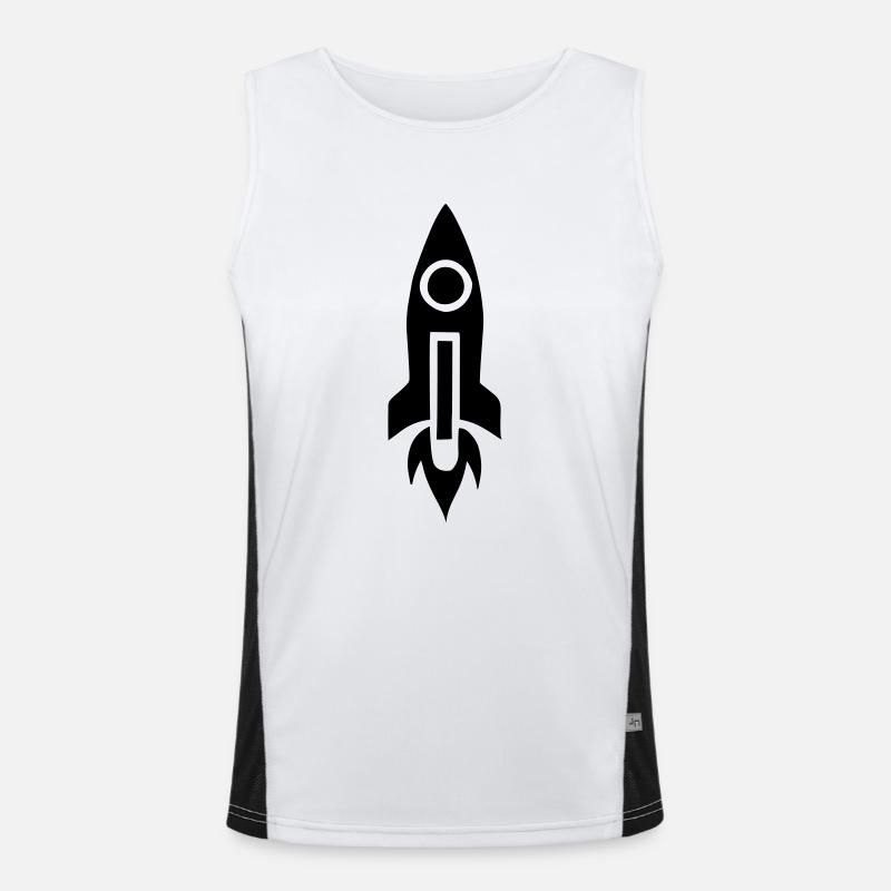 Small rocket Men's Functional Contrast Tank Top 